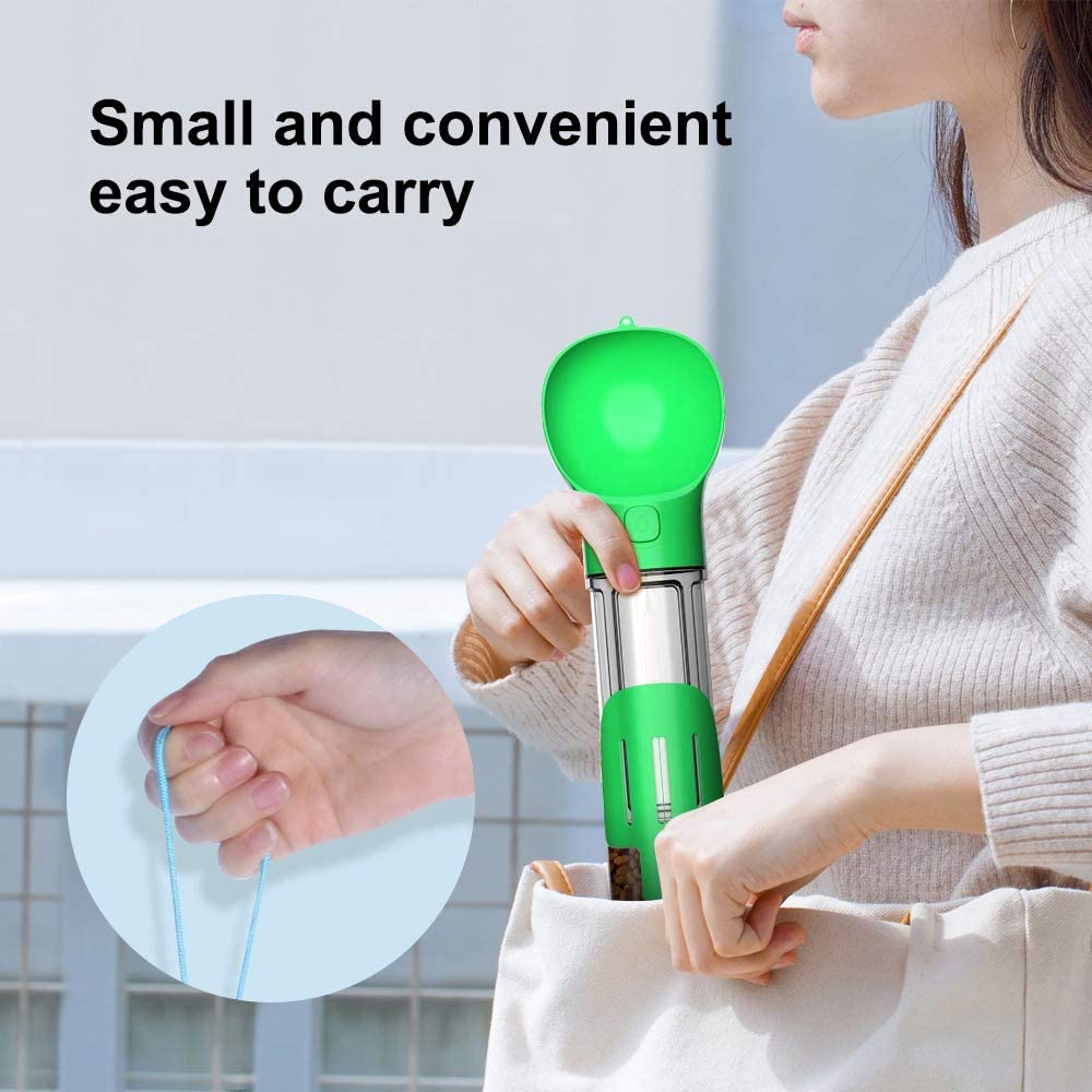 Portable Dog Water Bottle with Leakproof Travel Dispenser