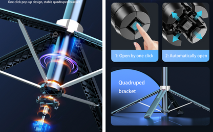 Smart Auto Face Tracking Phone Tripod for TikTok & Live Streaming