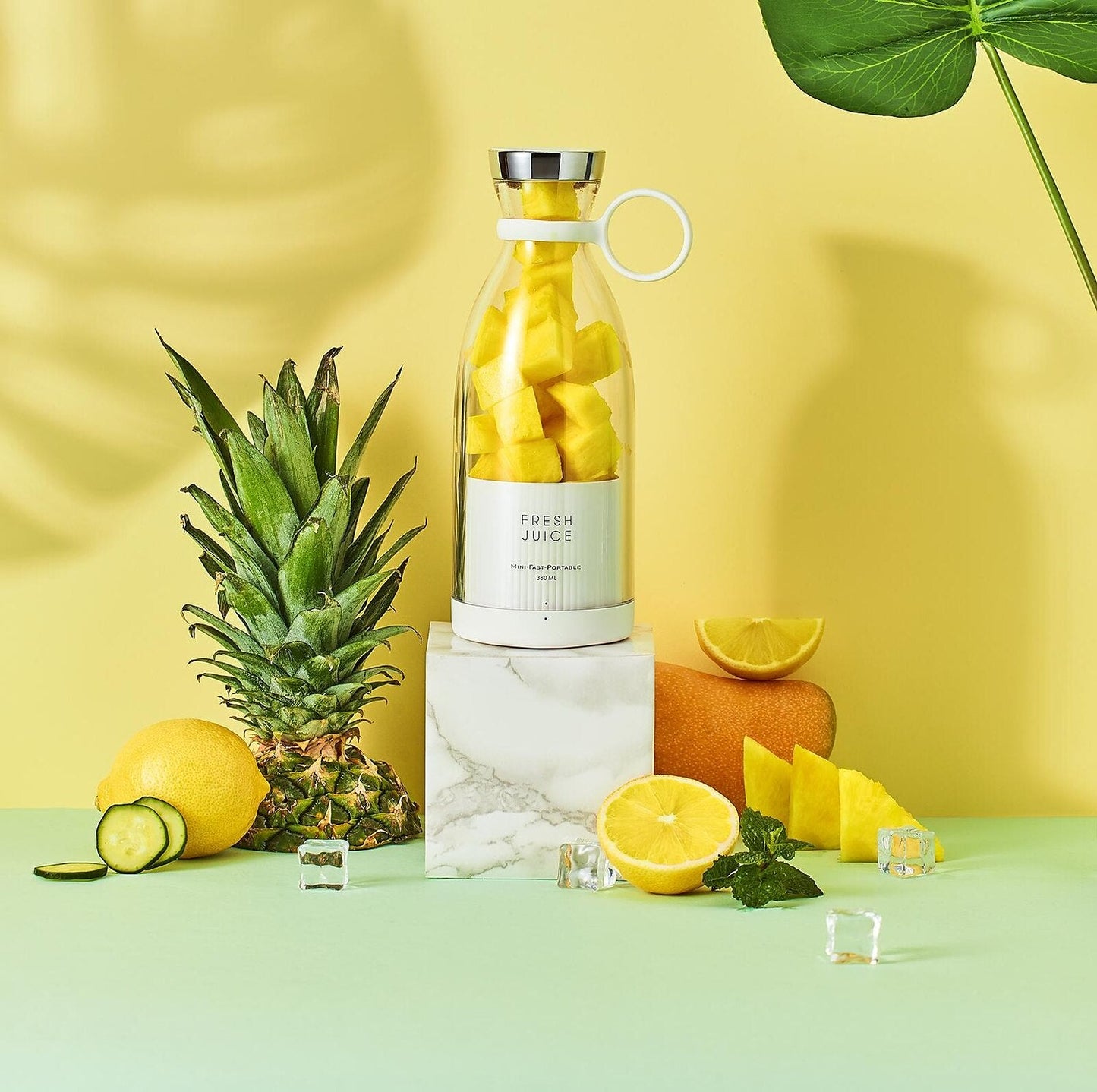 USB Rechargeable Portable Blender Bottle for Smoothies and Shakes